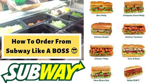 Order SUBWAY .